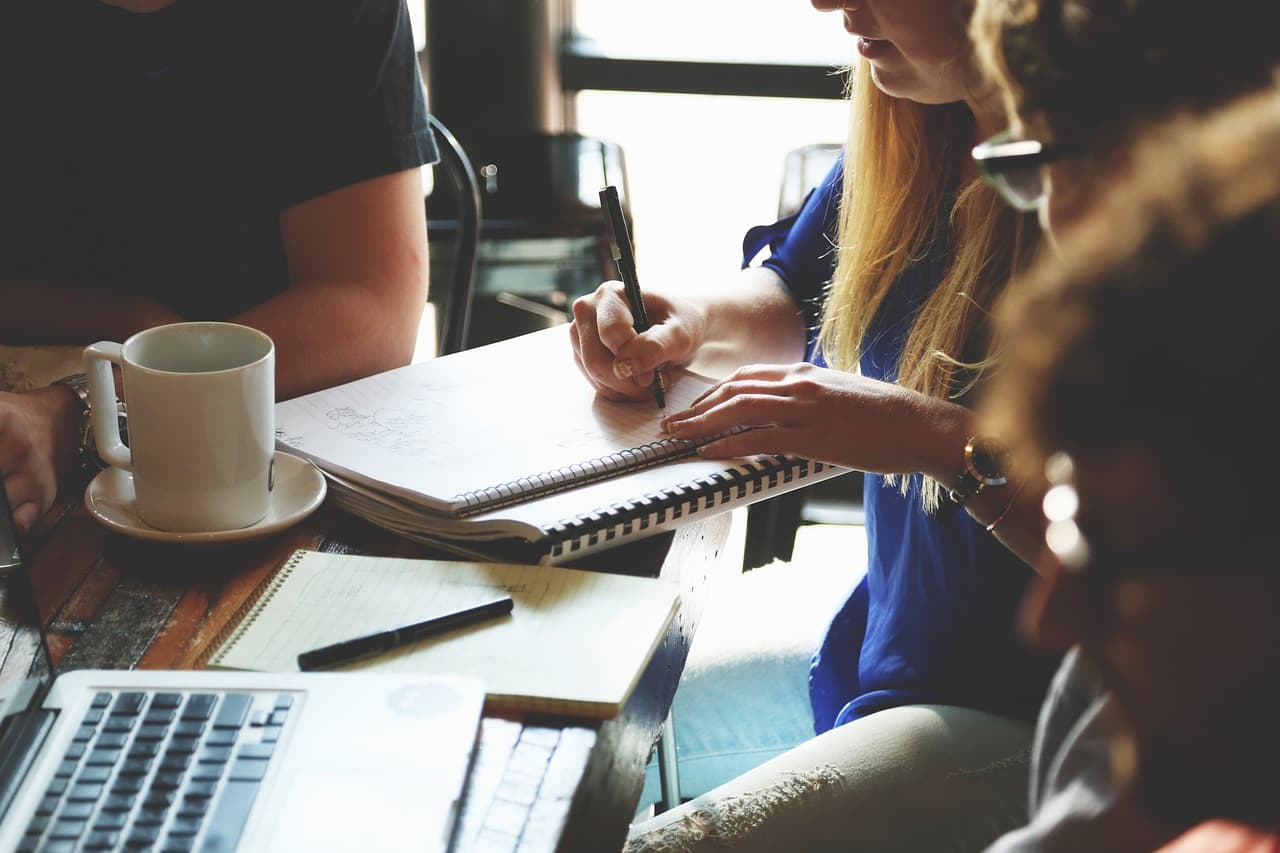 A collaborative meeting